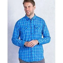 ExOfficio Sol Cool Cryogen Plaid Long-Sleeve Shirt